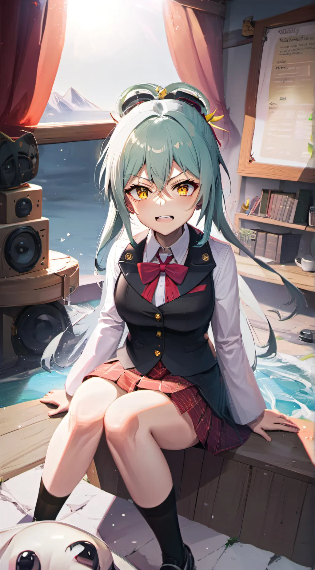 ai character: Alexandra background
