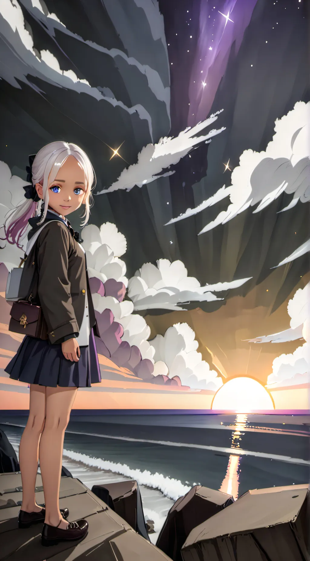 ai character: Macy background