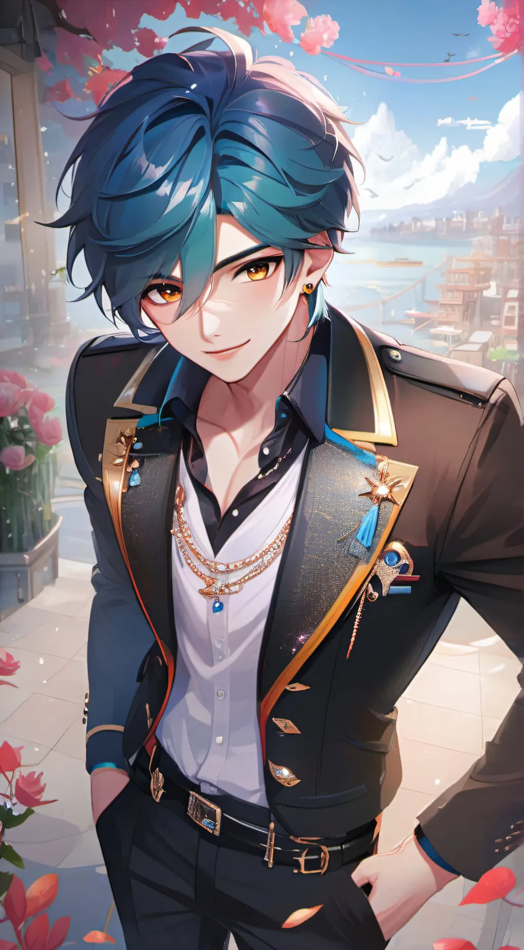 ai character: Liam background