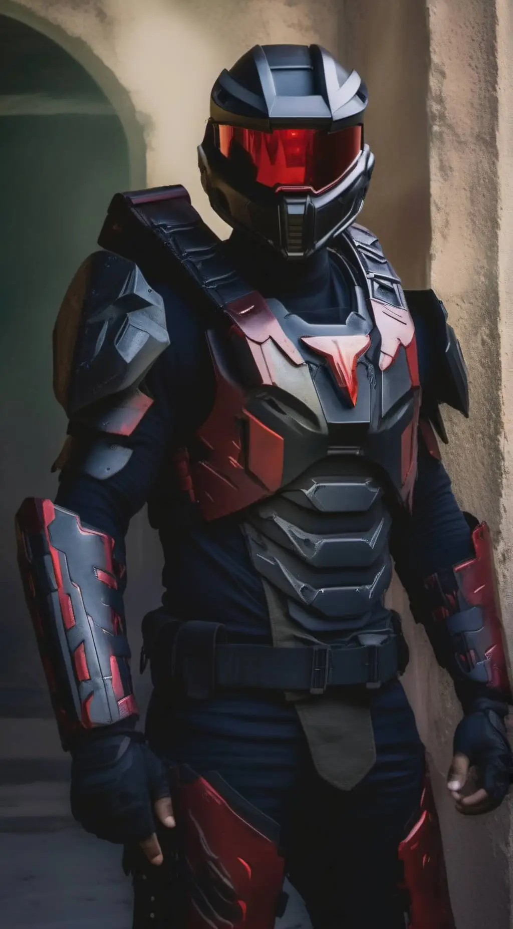 ai character: Spartan Tom  background