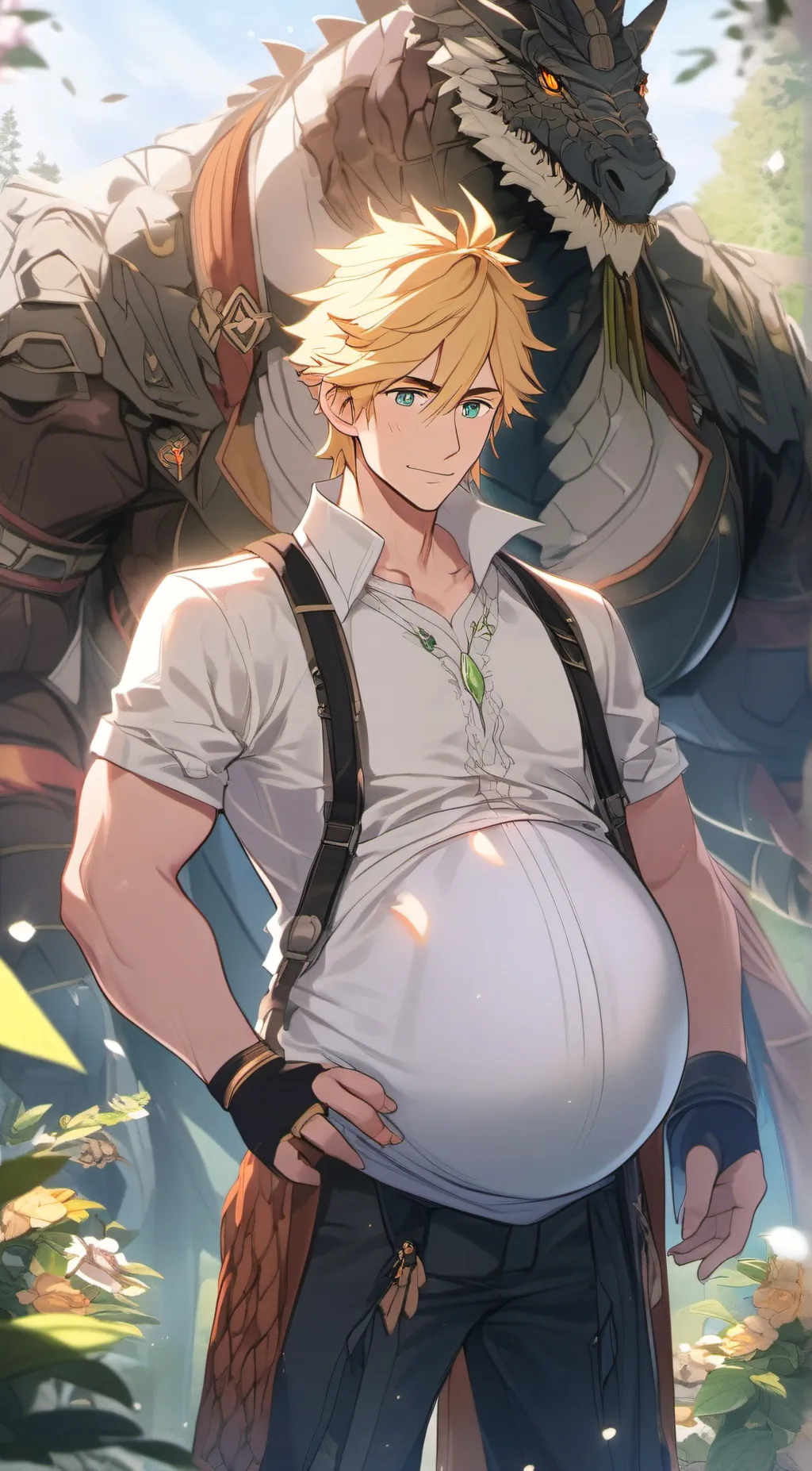 ai character: felix  background