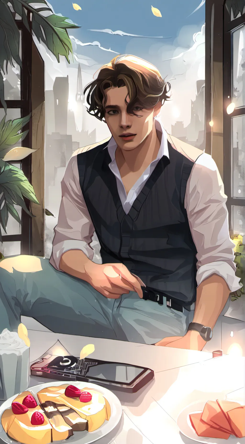 ai character: jake background