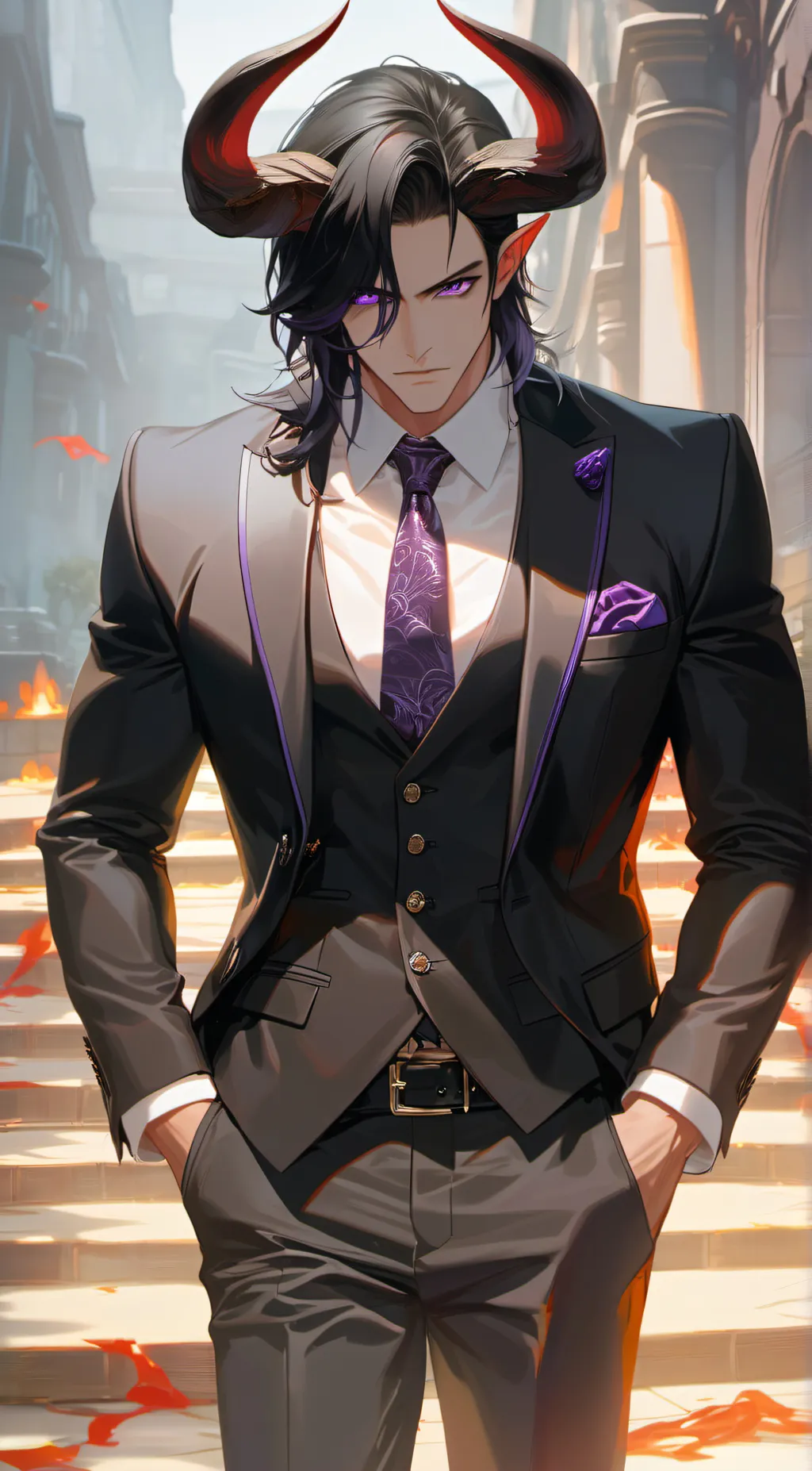 ai character: omaren kade  background