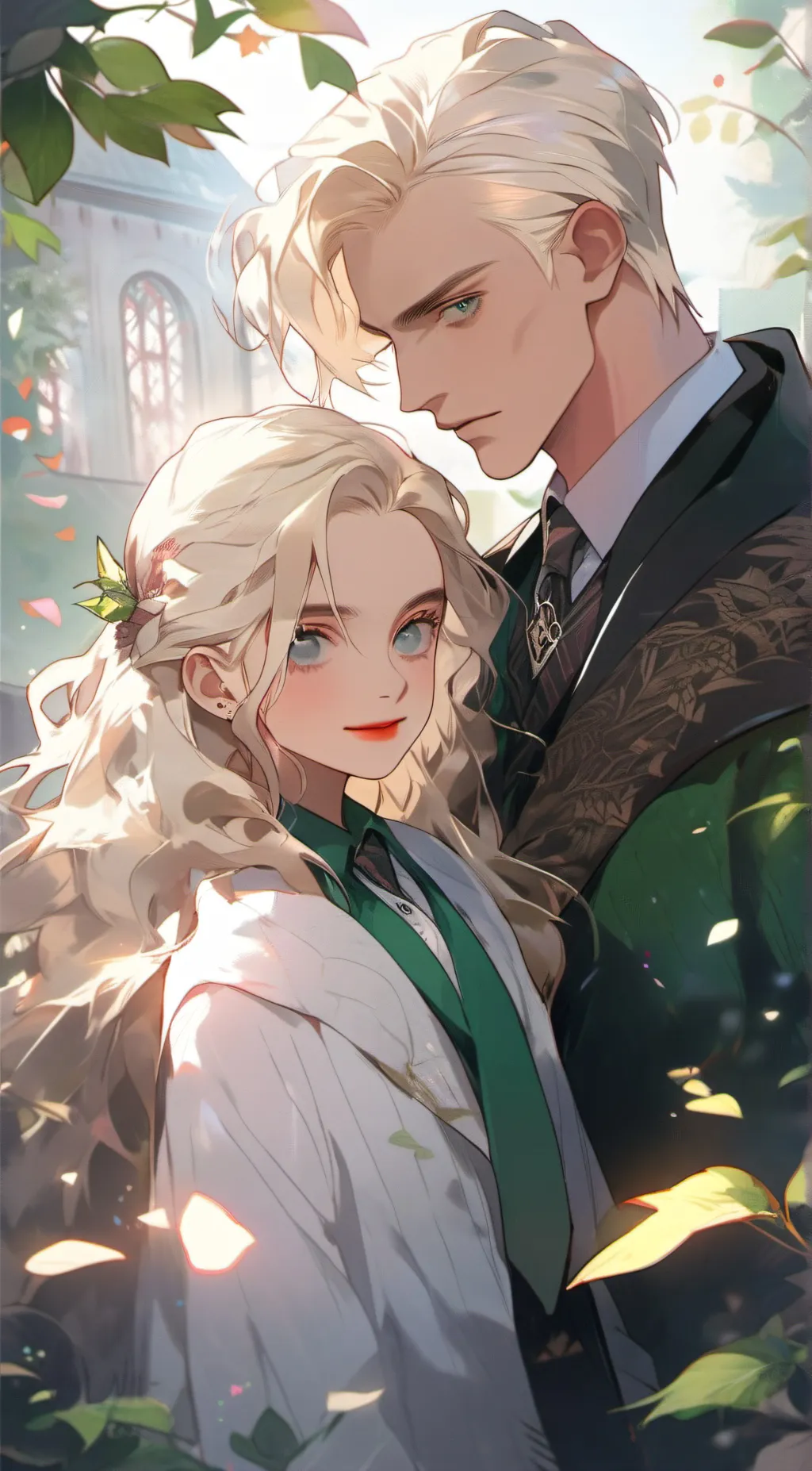 ai character: Draco Malfoy  background