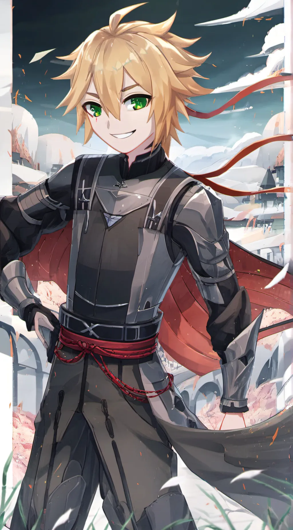 ai character: Ledger  background