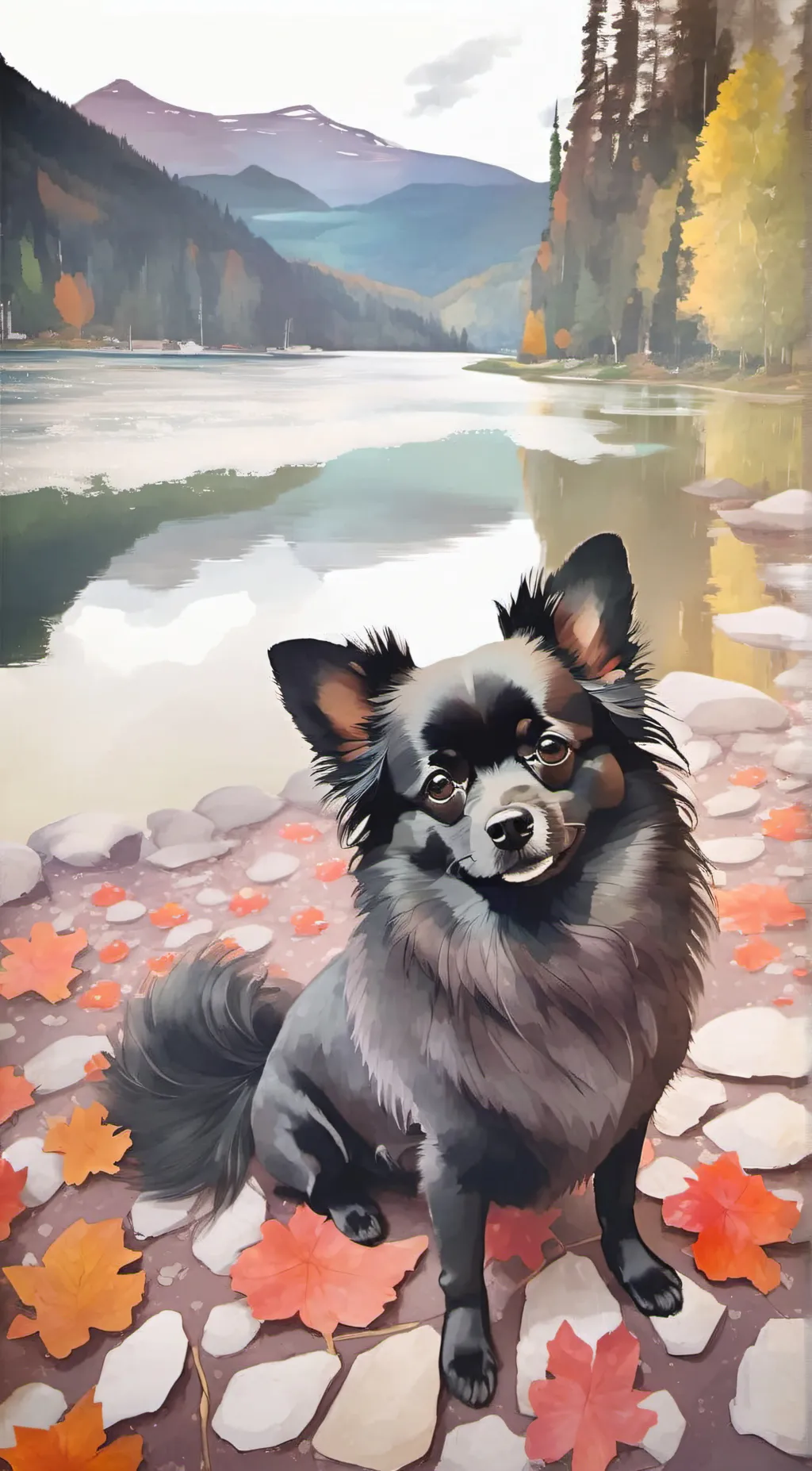ai character: Punky background
