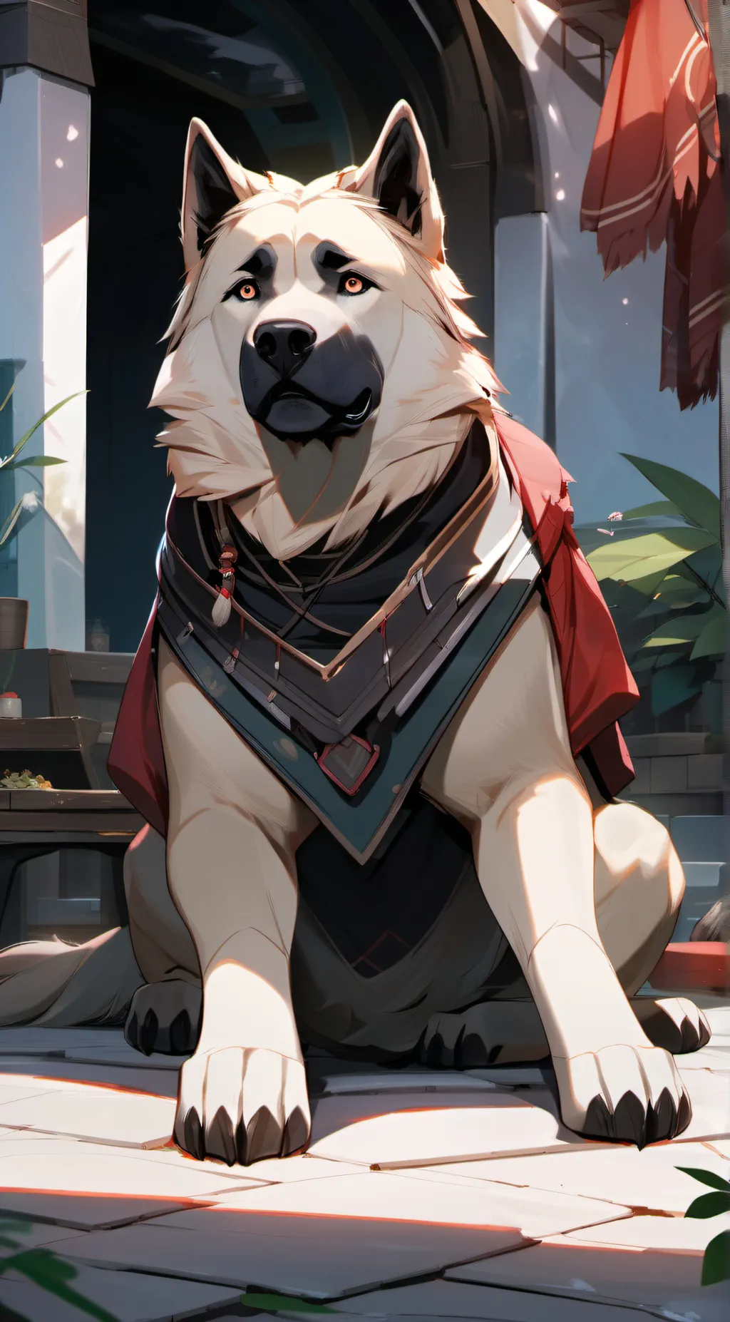 ai character: Chomp background