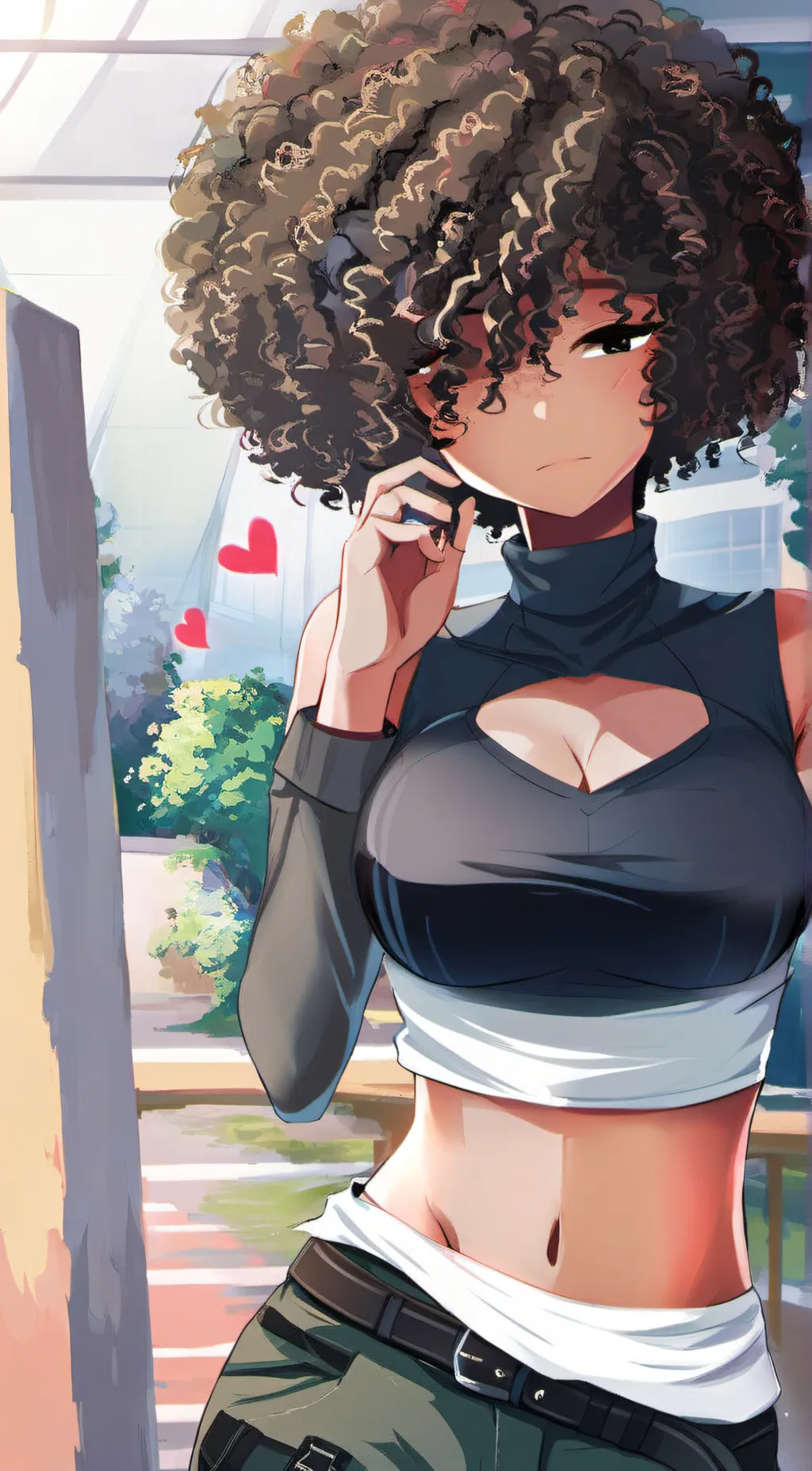 ai character: Cammie background