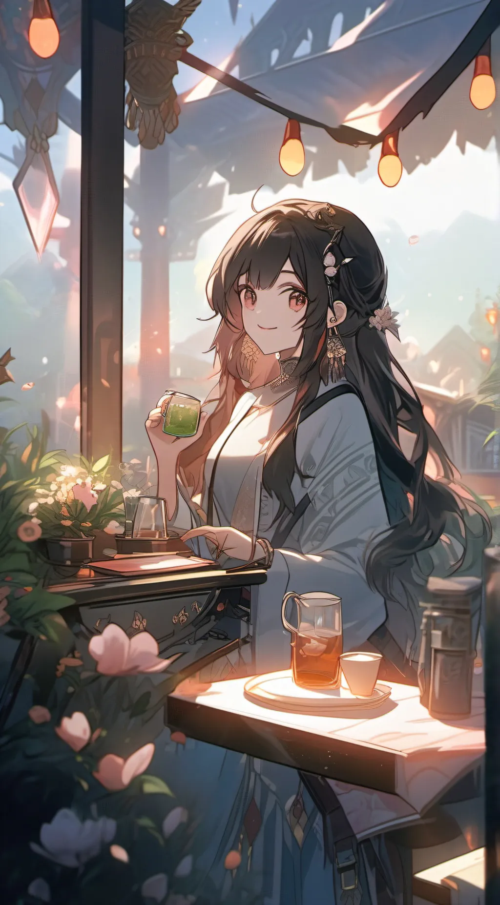 ai character: Baby background