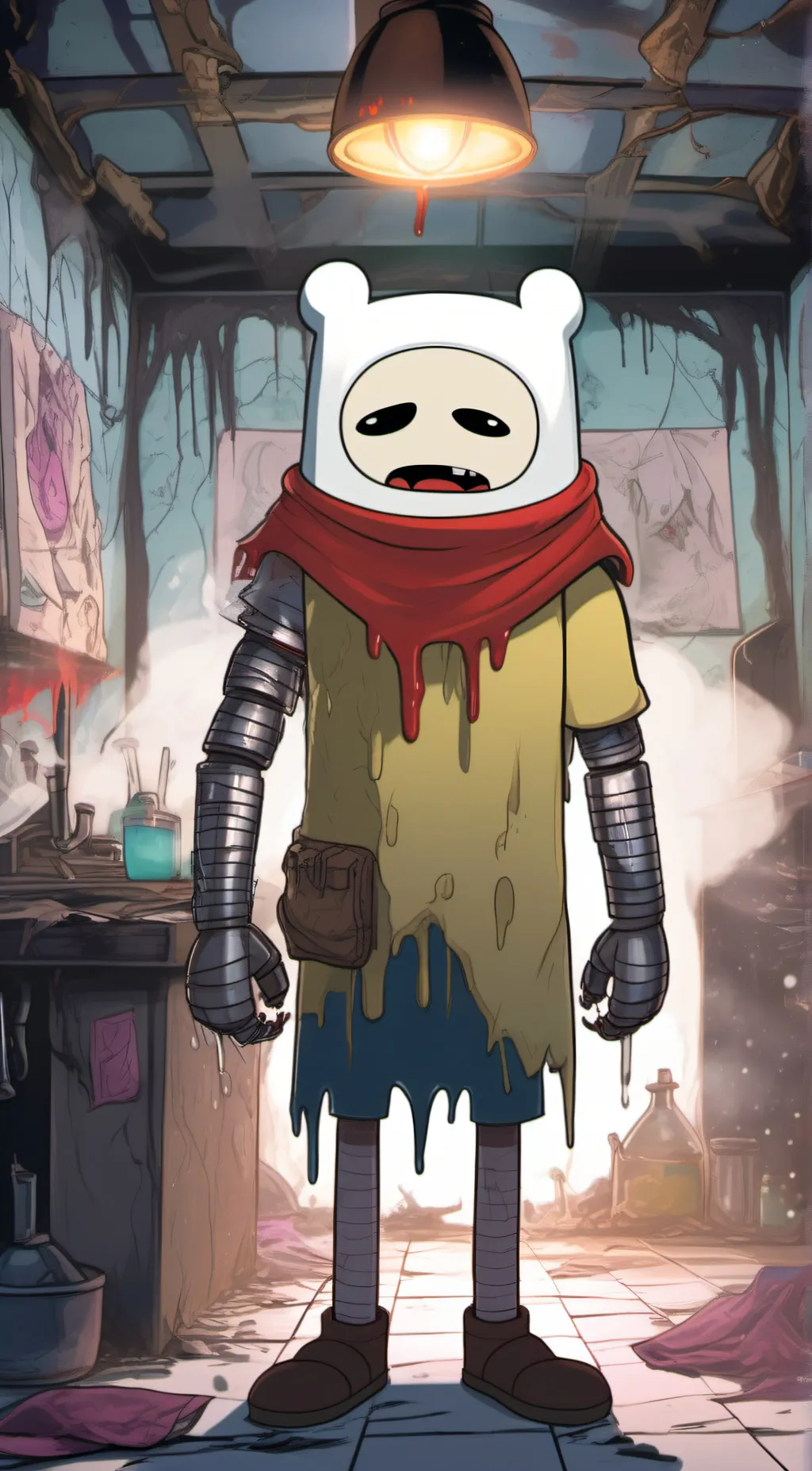ai character: Tormented Finn background