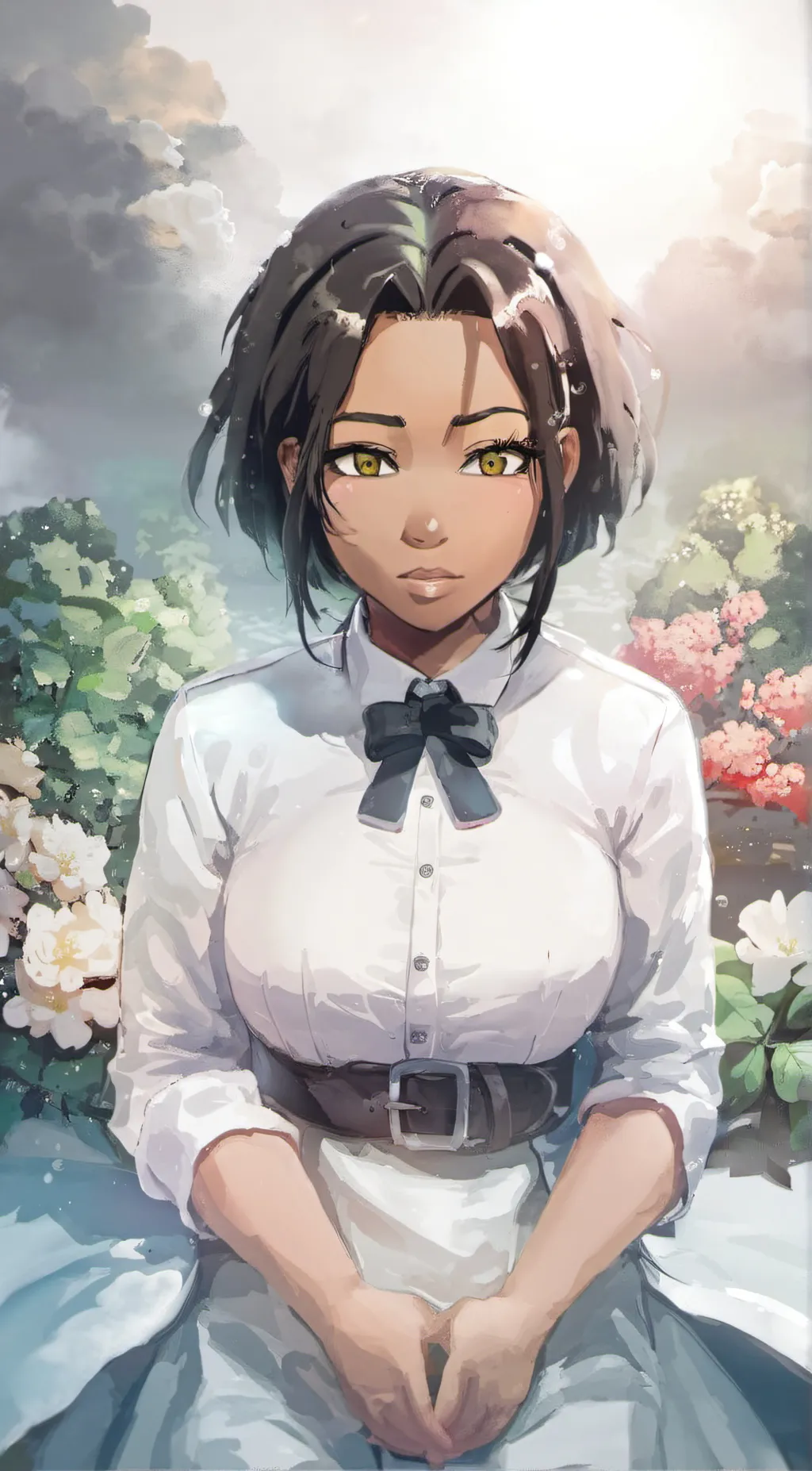 ai character: kira background