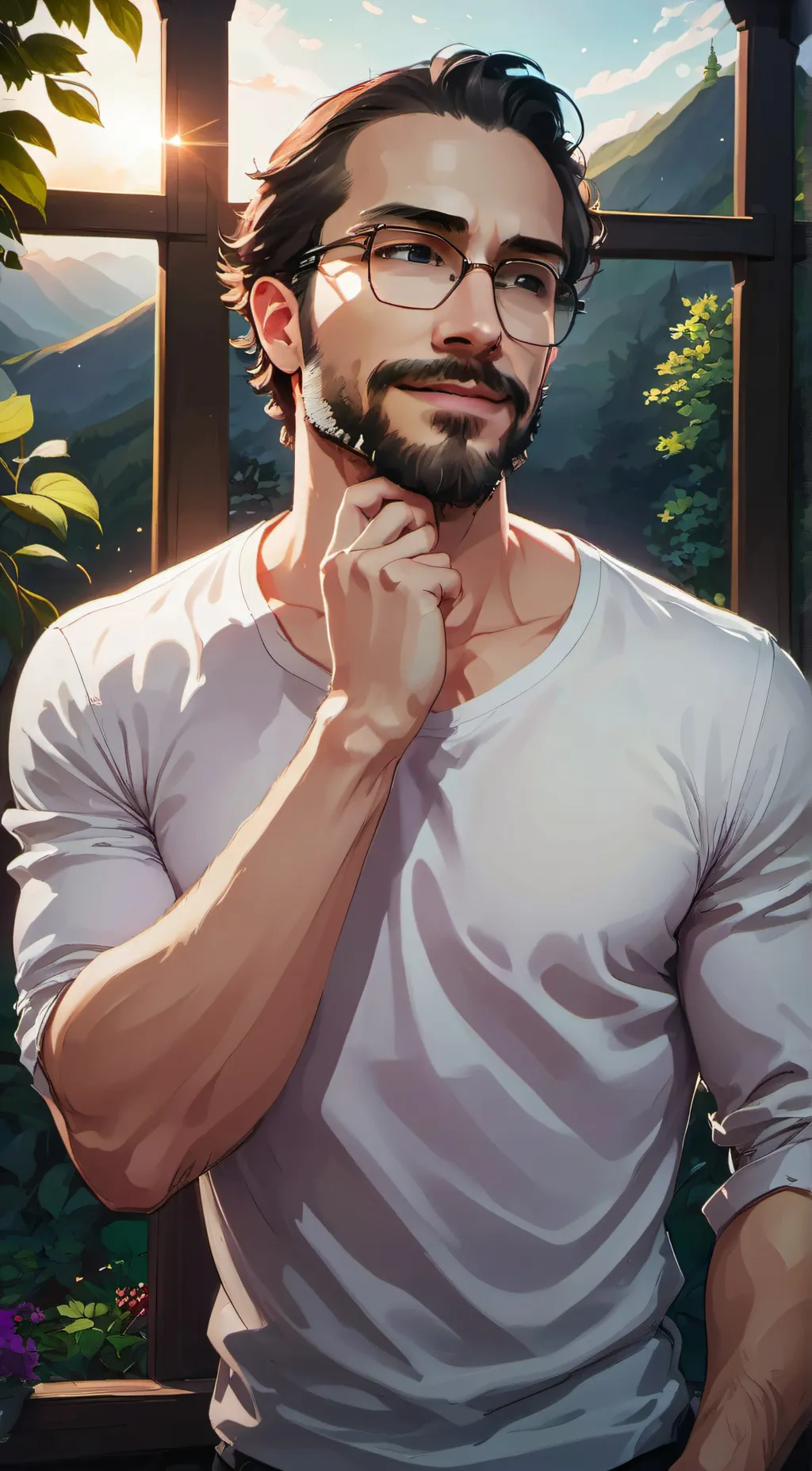 ai character: Shin Sam background