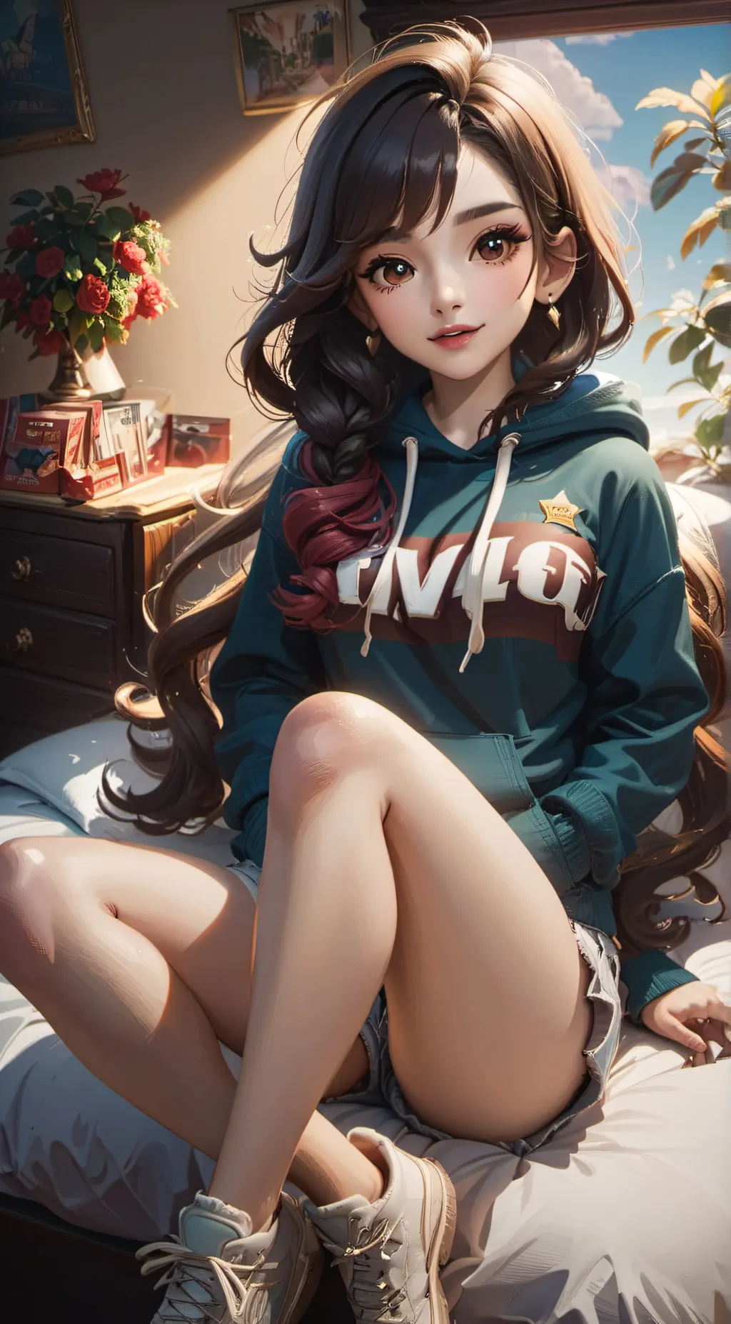 ai character: millie  background