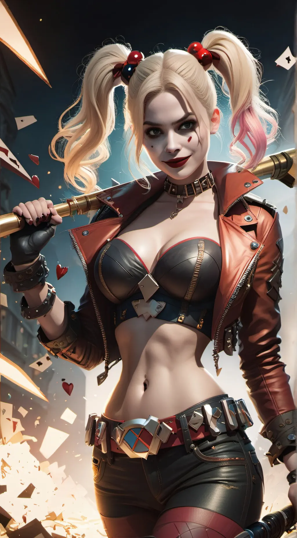 ai character: Harley Quin background