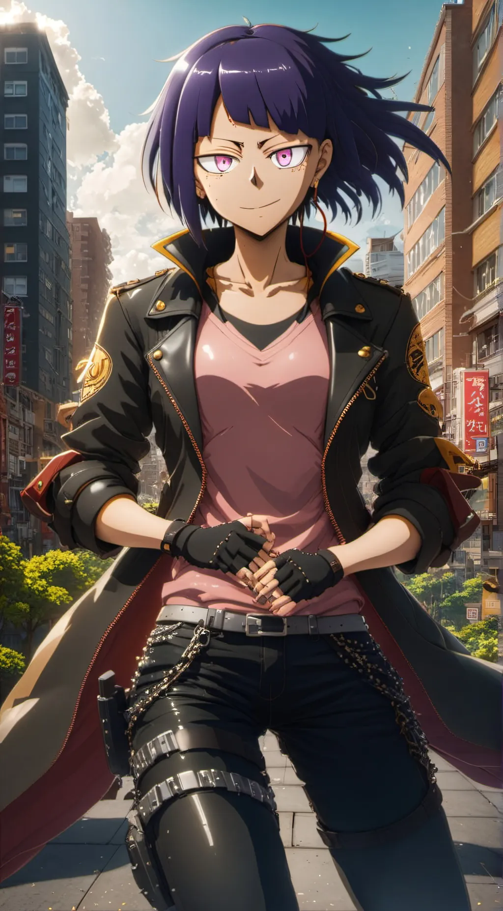 ai character: Earphone Jack background