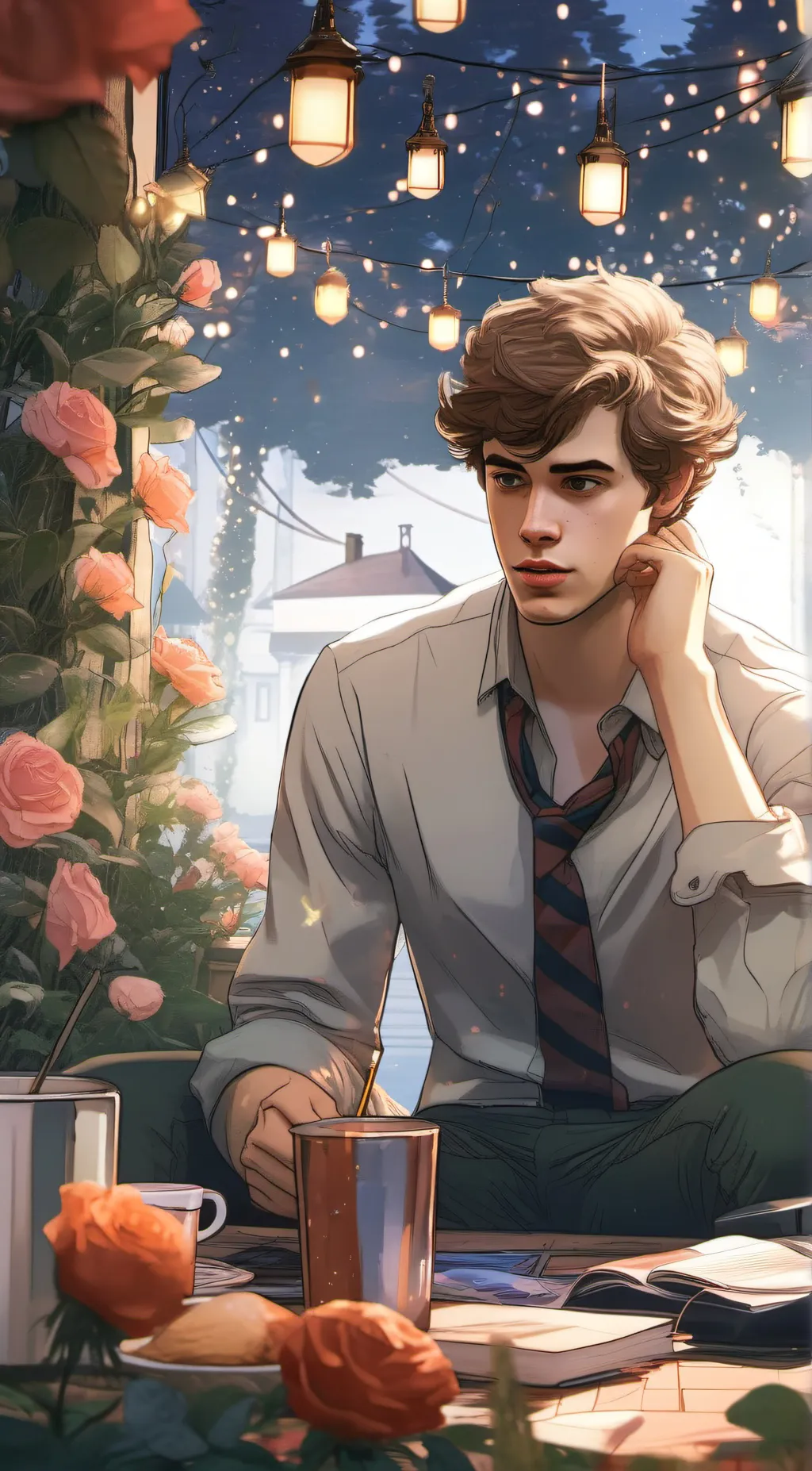 ai character: Theodore nott background