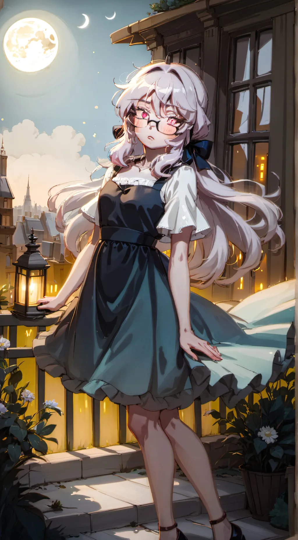 ai character: ✿Angi✾ background