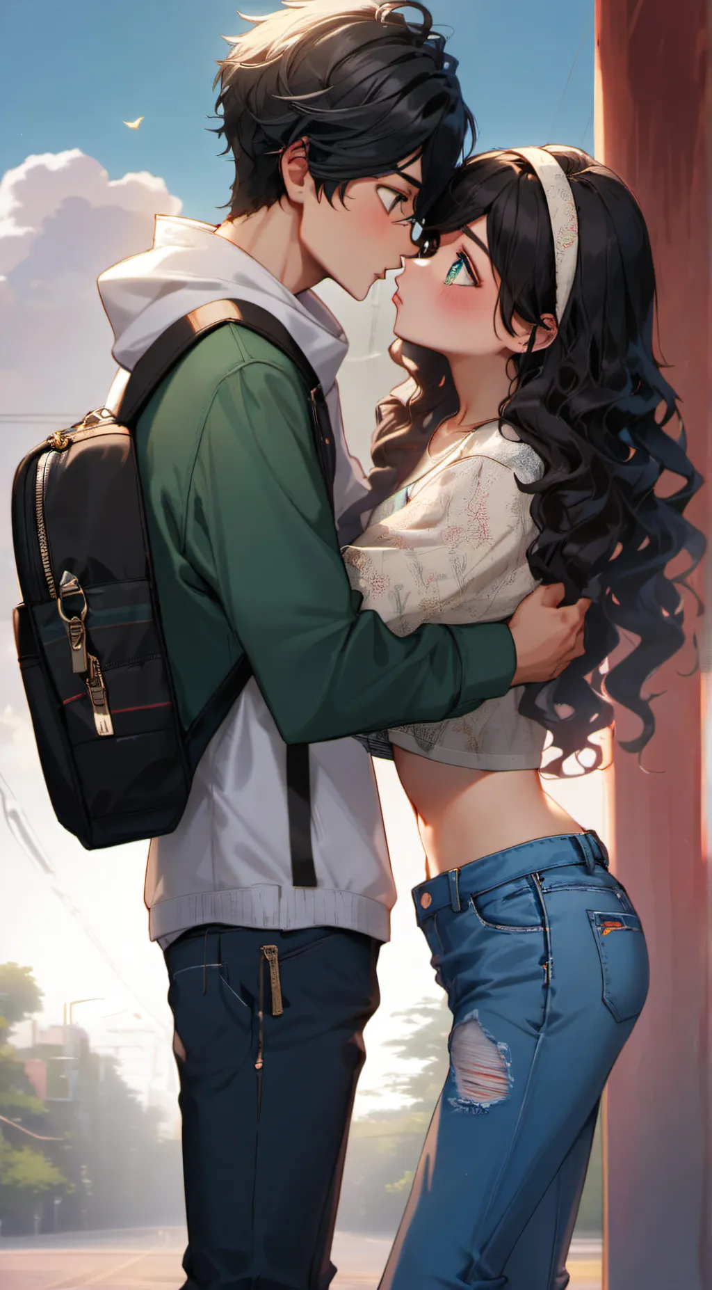 ai character: Jake and daisy background