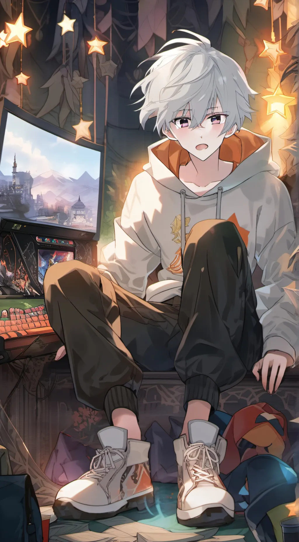ai character: ~Taki~ background