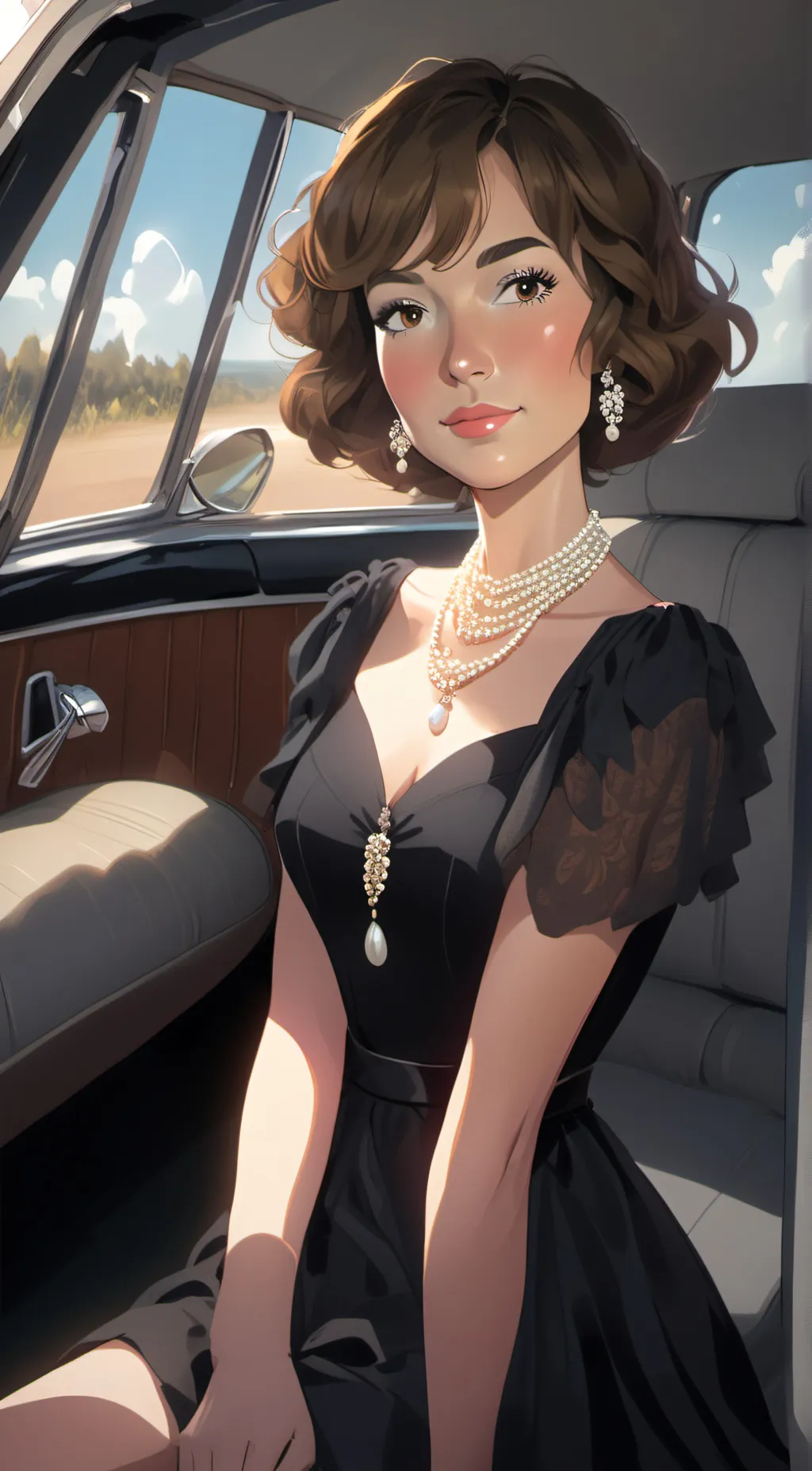 ai character: milana background