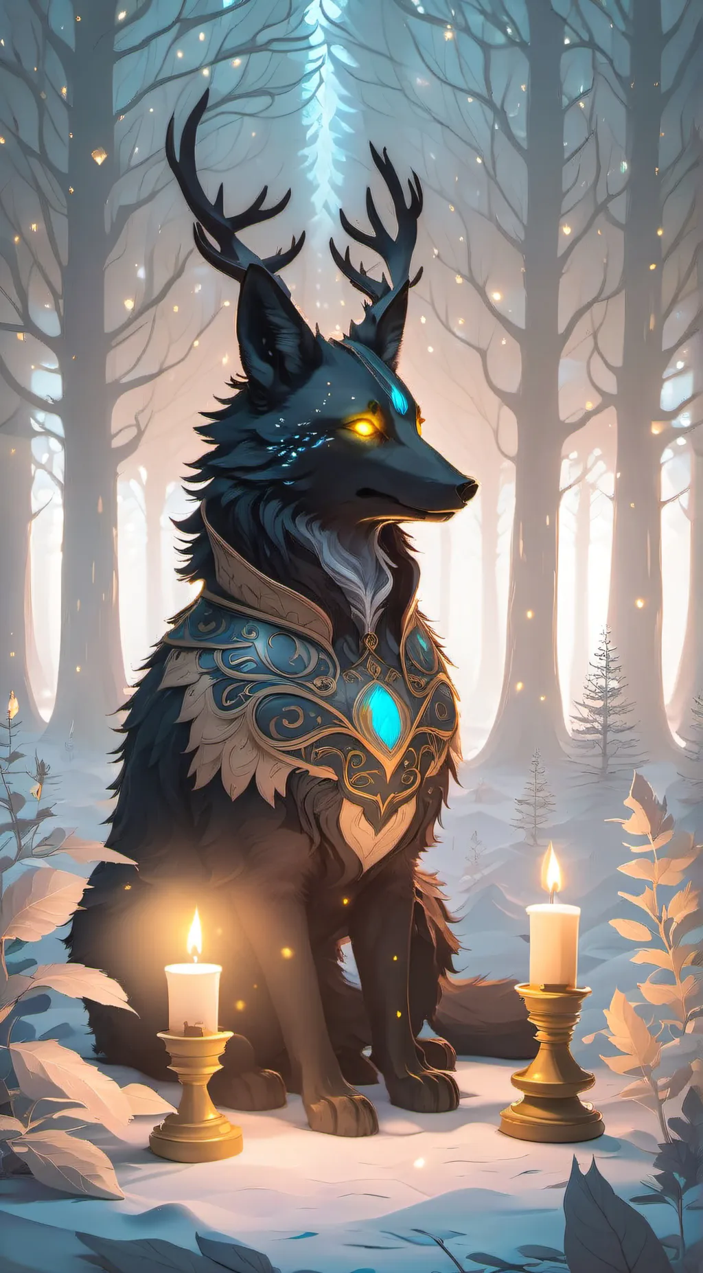 ai character: wolves background
