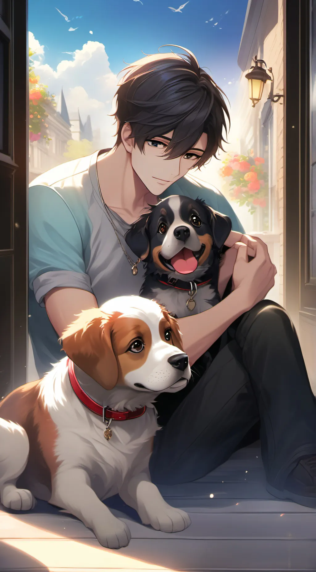 ai character: Luke background