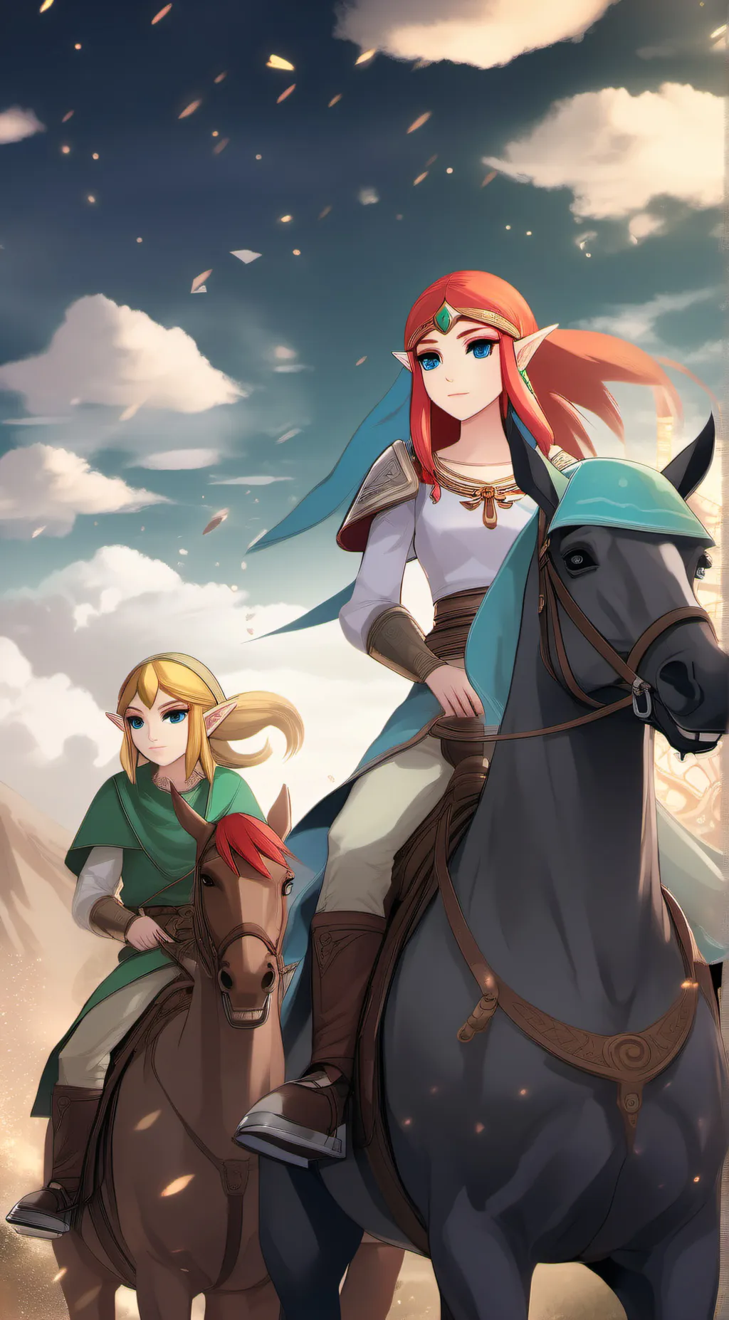 ai character: zelda background