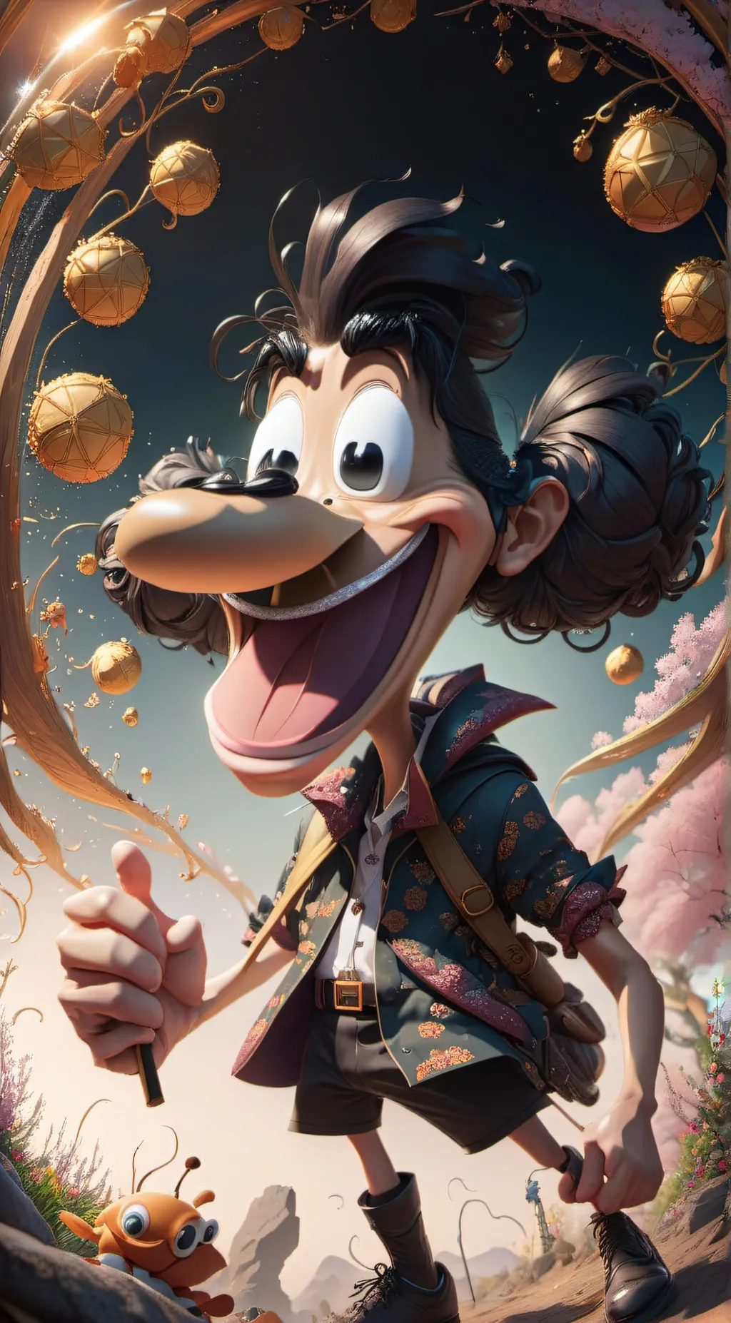 ai character: Goofy goober background