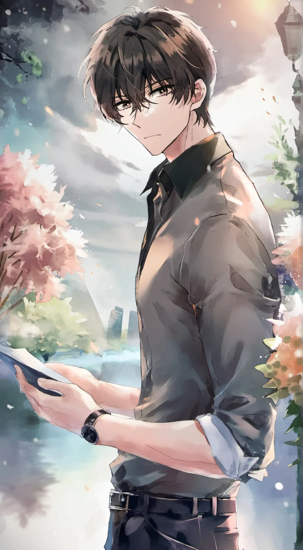 ai character: David background