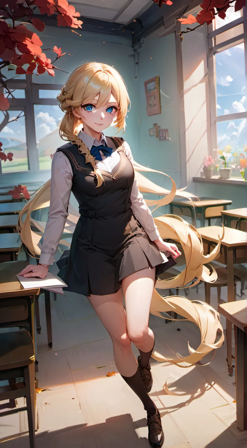 ai character: Ms. sokol's class background