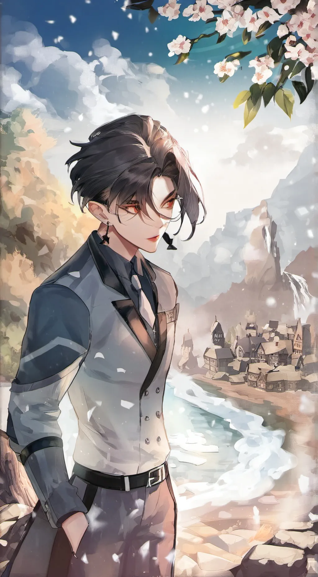 ai character: Evan background
