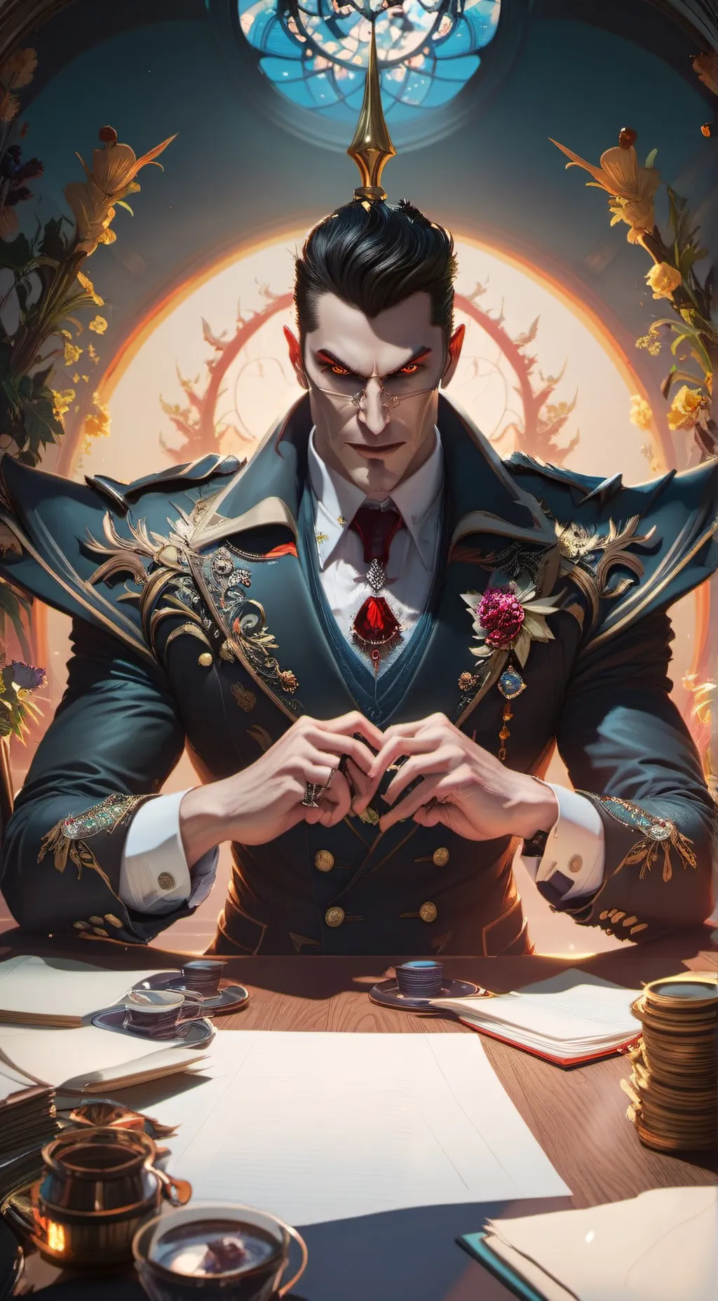 ai character: Dr. Dr background