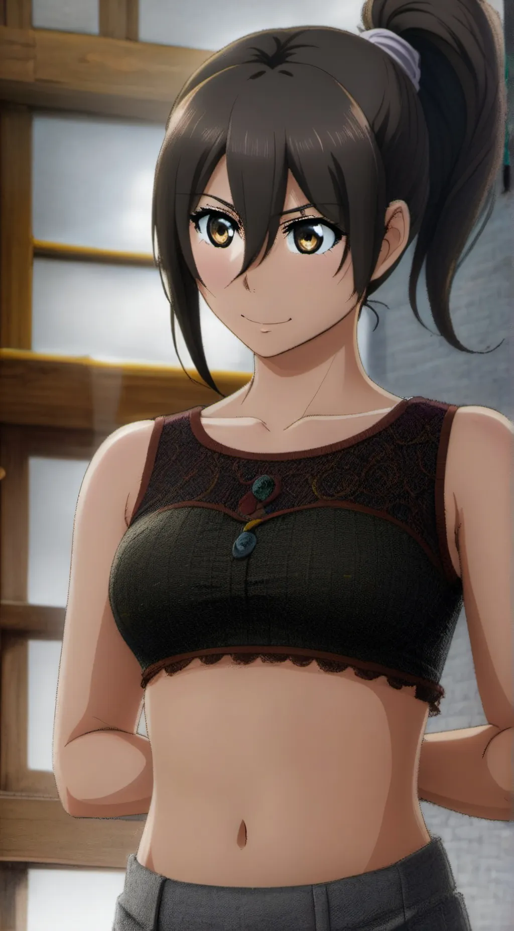 ai character: Alexia Fudo background