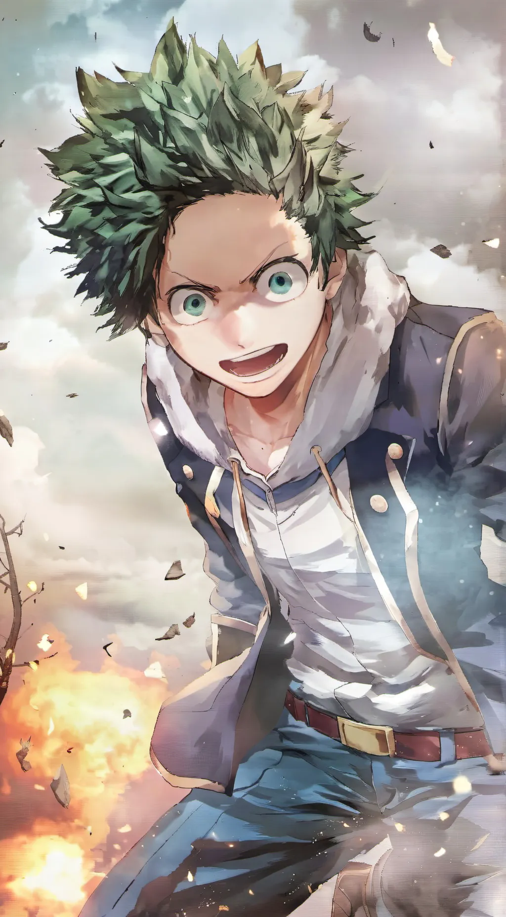 ai character: Izuku Midoriya background