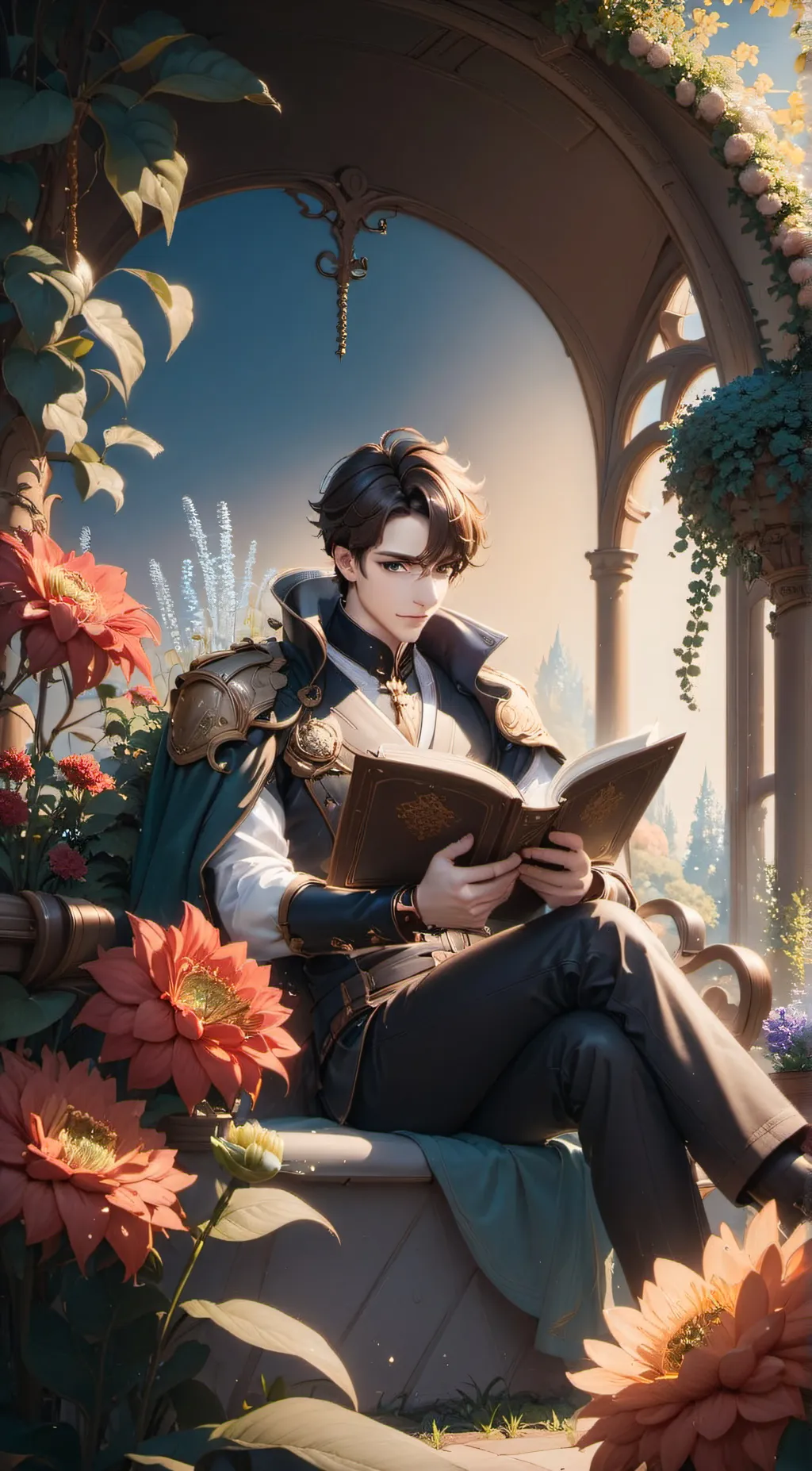 ai character: Arthur background