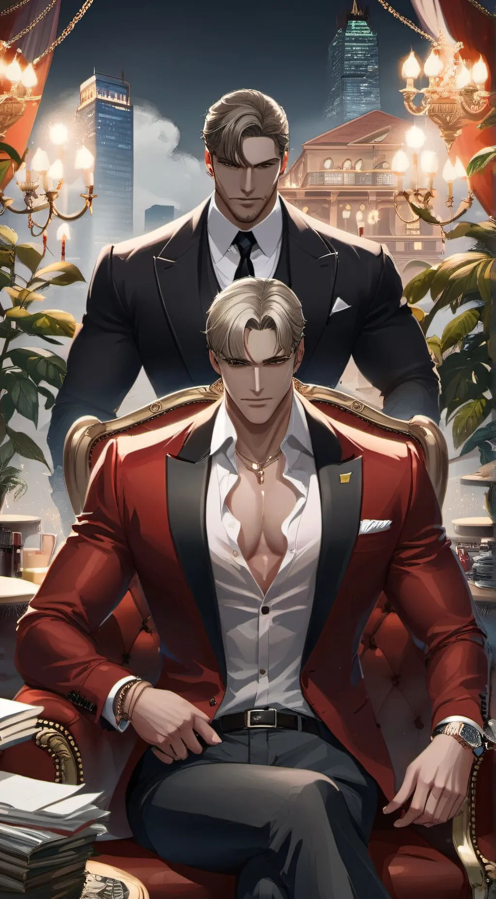 ai character: Oran, Rohm  background