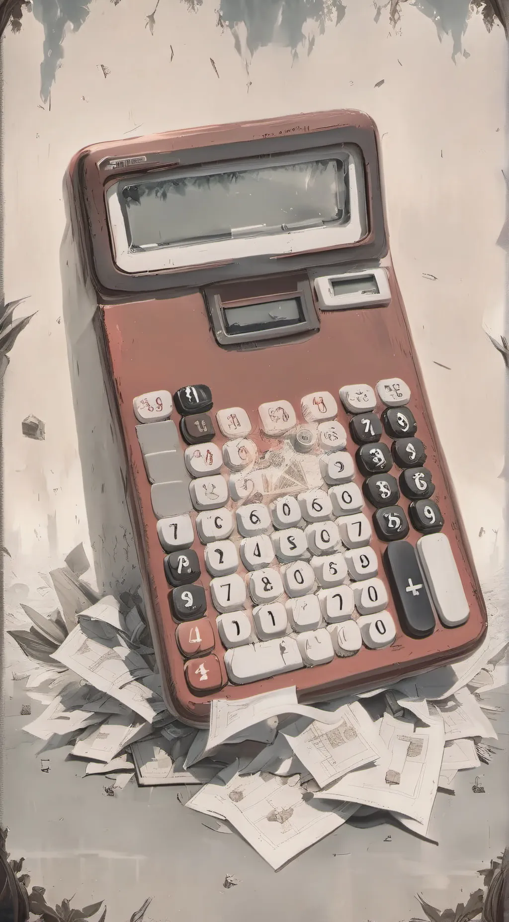 ai character: hate calculator  background