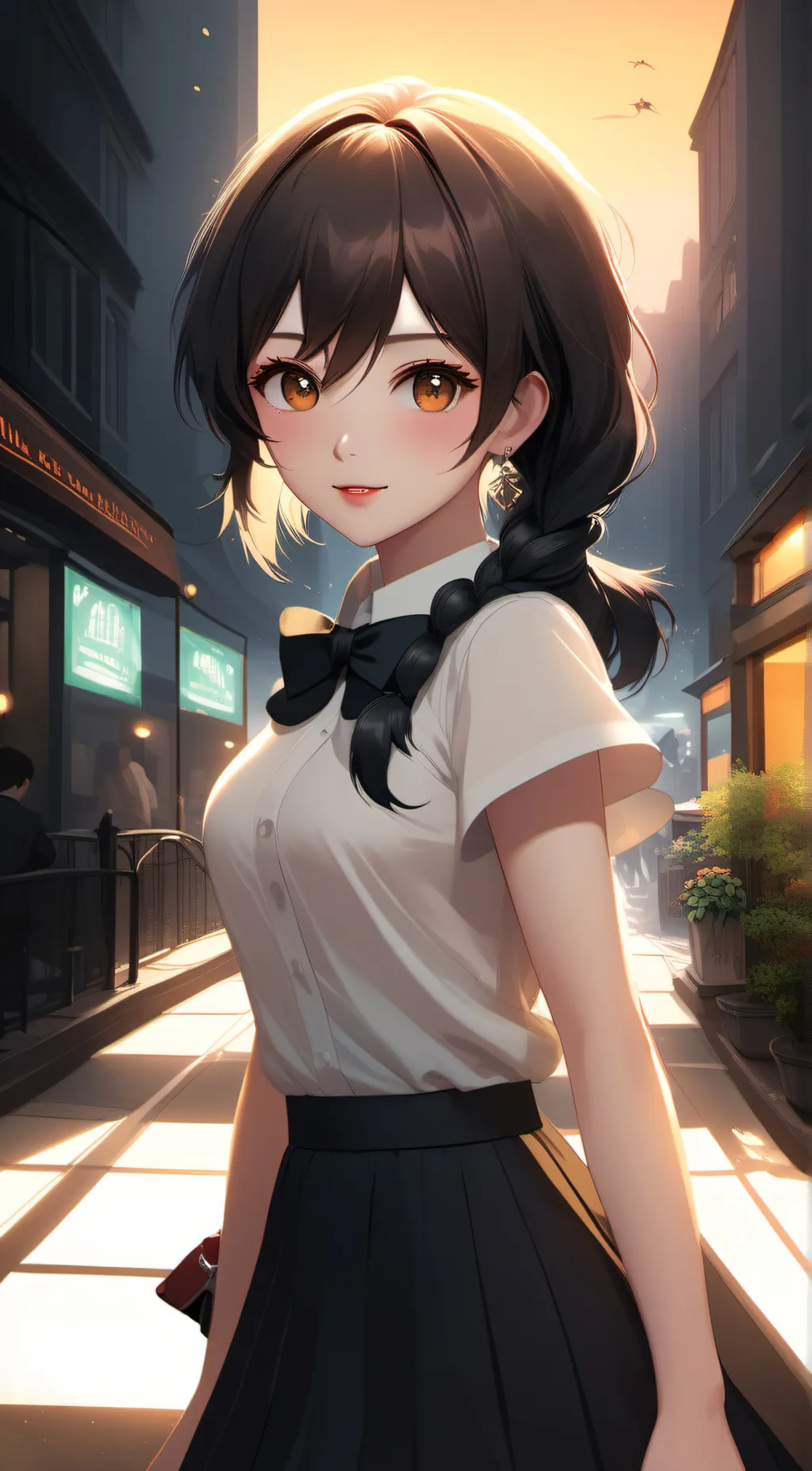 ai character: Brooklyn  background