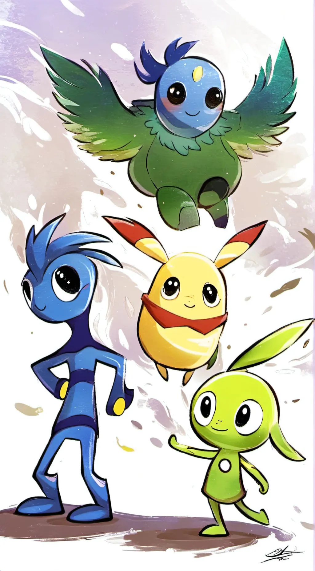 ai character: bfb/tpot background