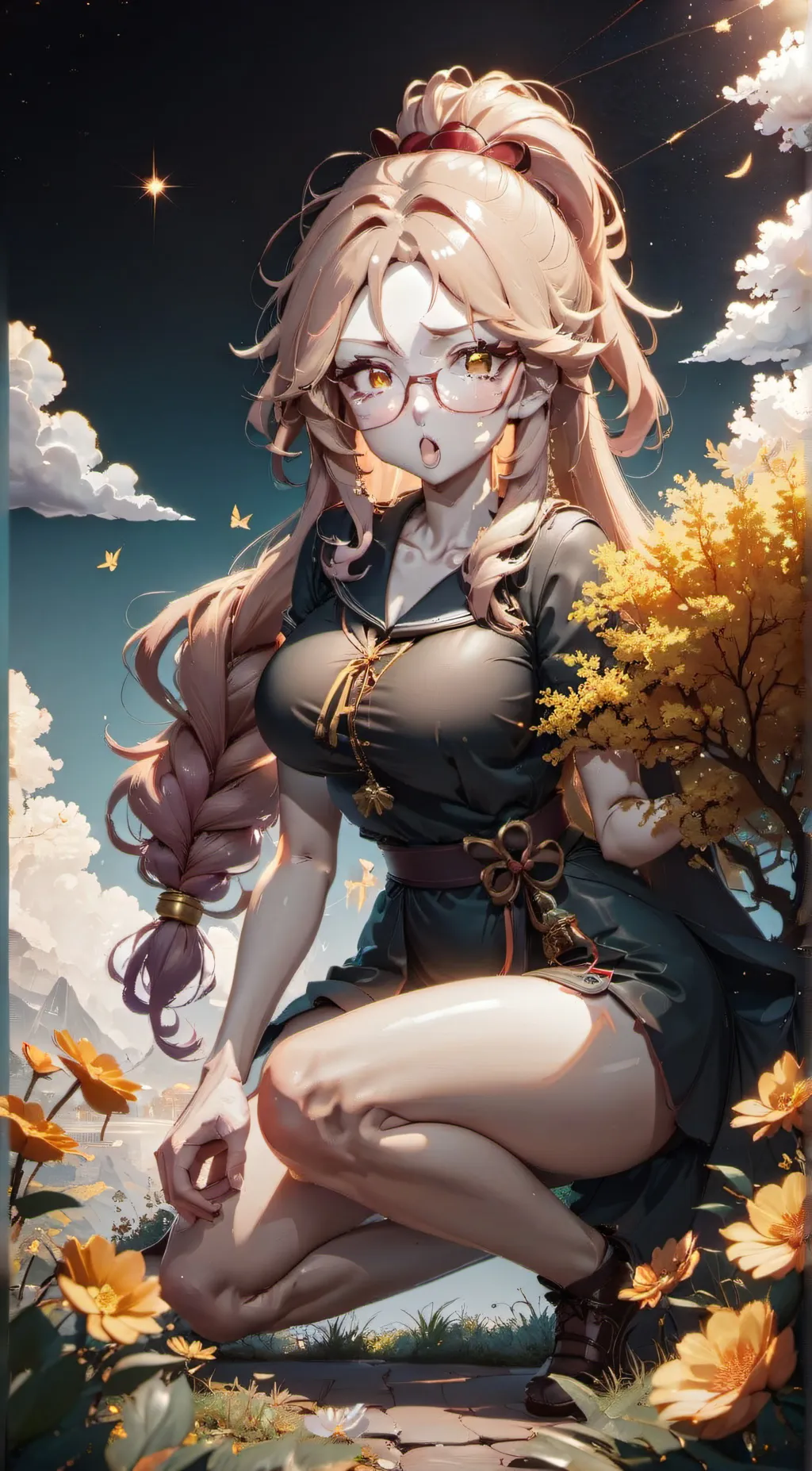 ai character: 🍙~Serina🍙~ background