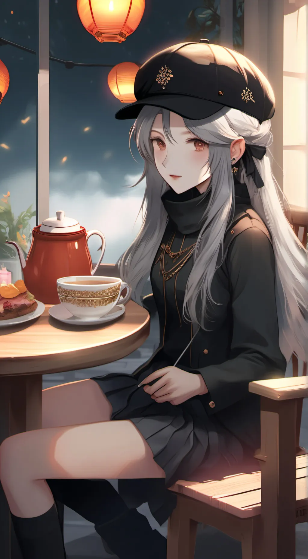 ai character: Venesa  background