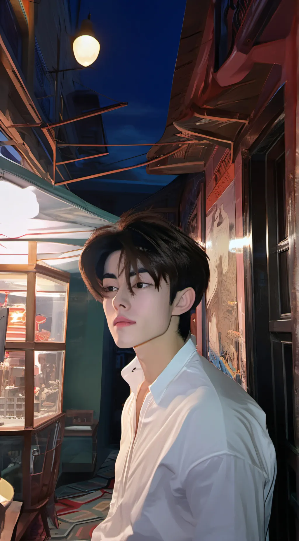 ai character: Kyle  background