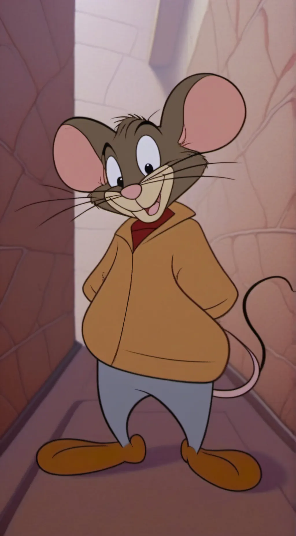 ai character: Big Jerry  background