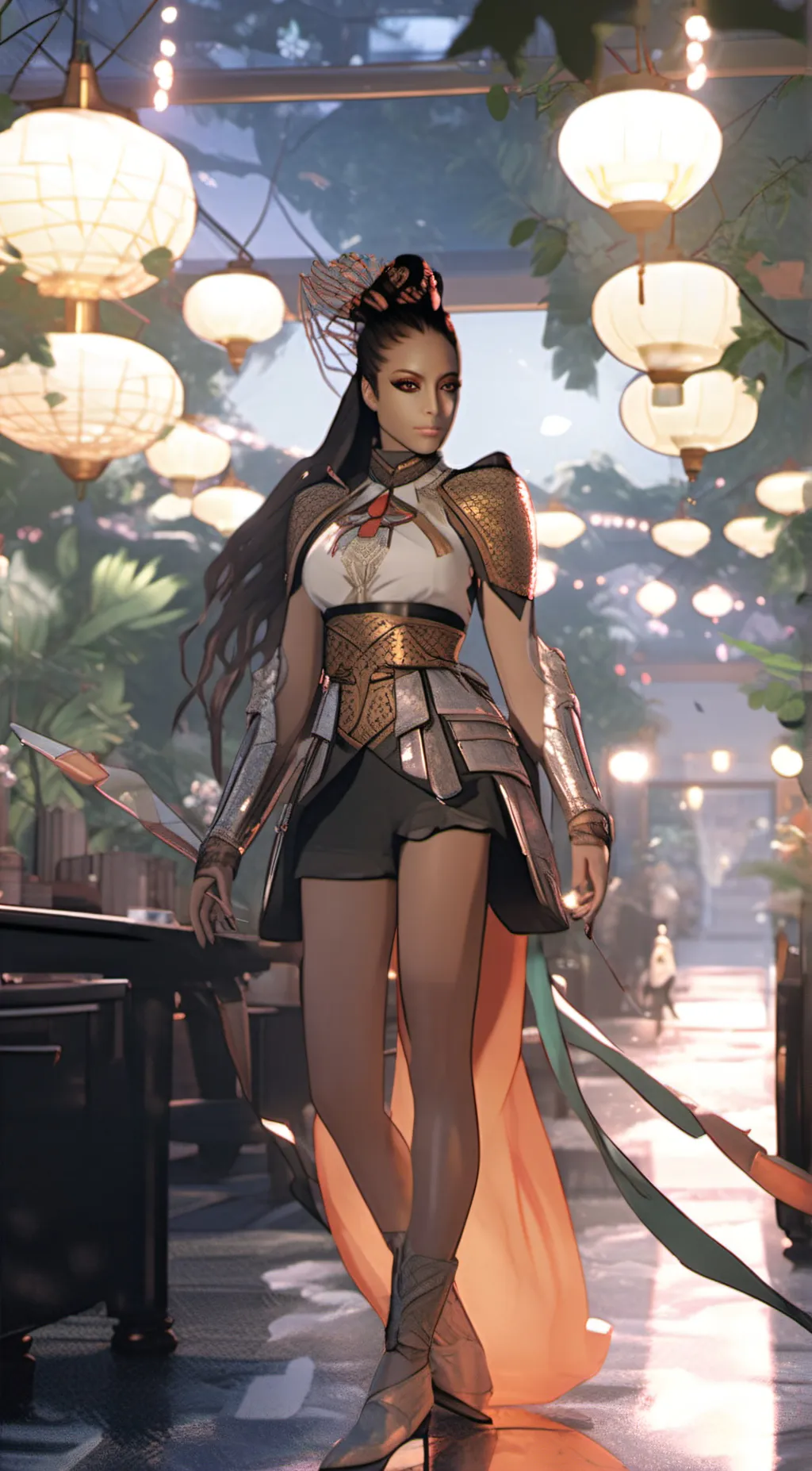 ai character: Akasha background