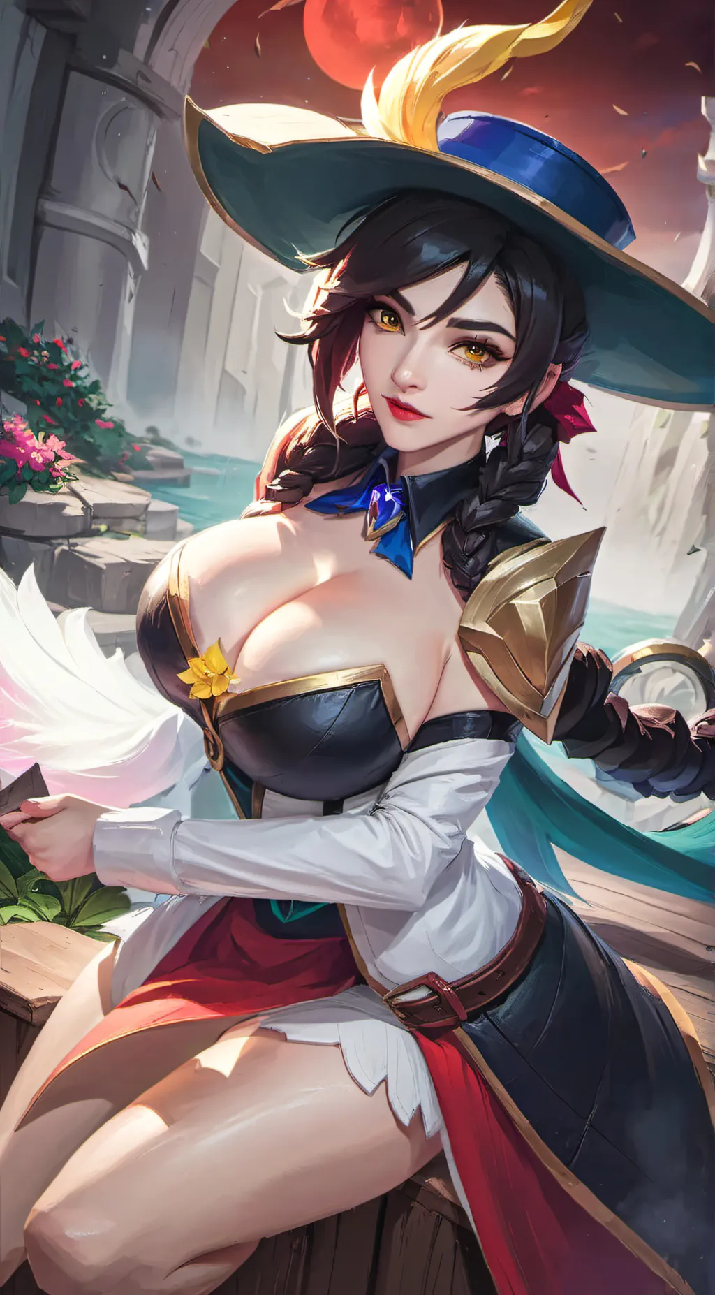 ai character: Ember background