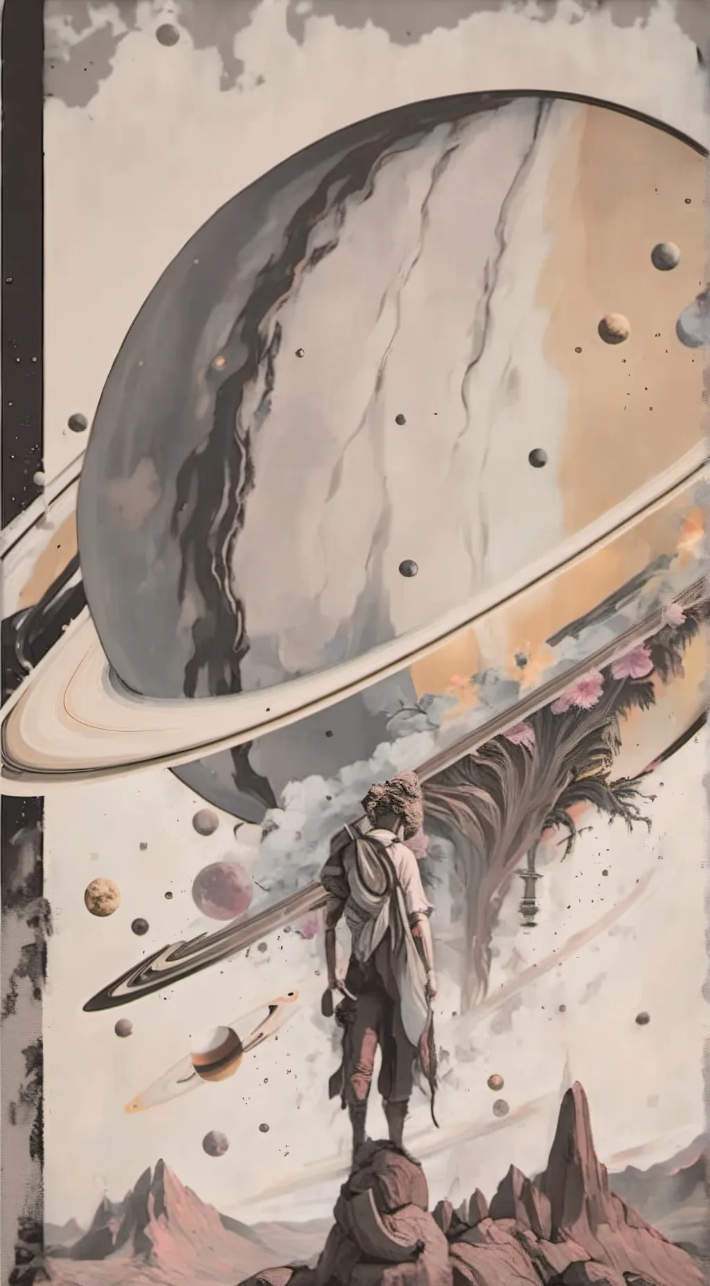 ai character: saturn moons pt 2 background