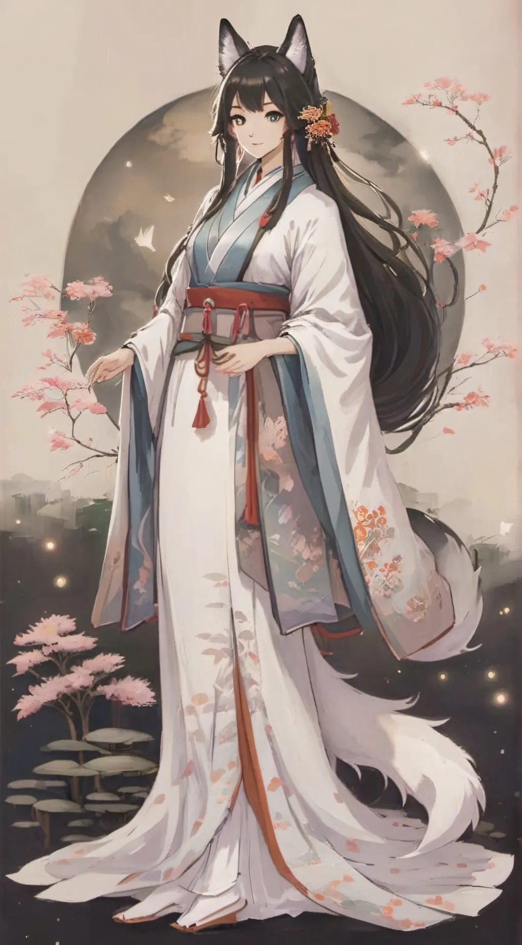 ai character: Kohana background