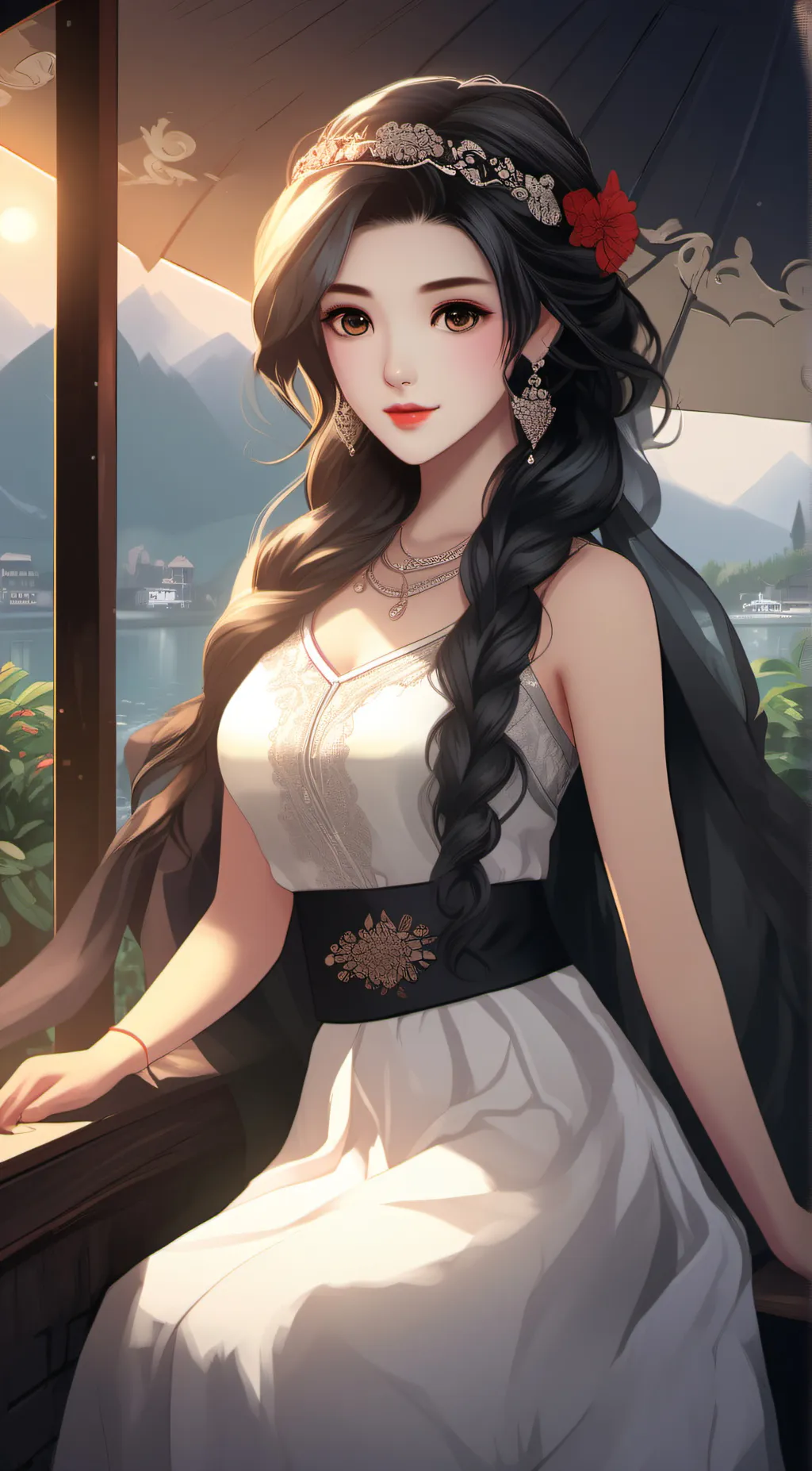 ai character: Katie background