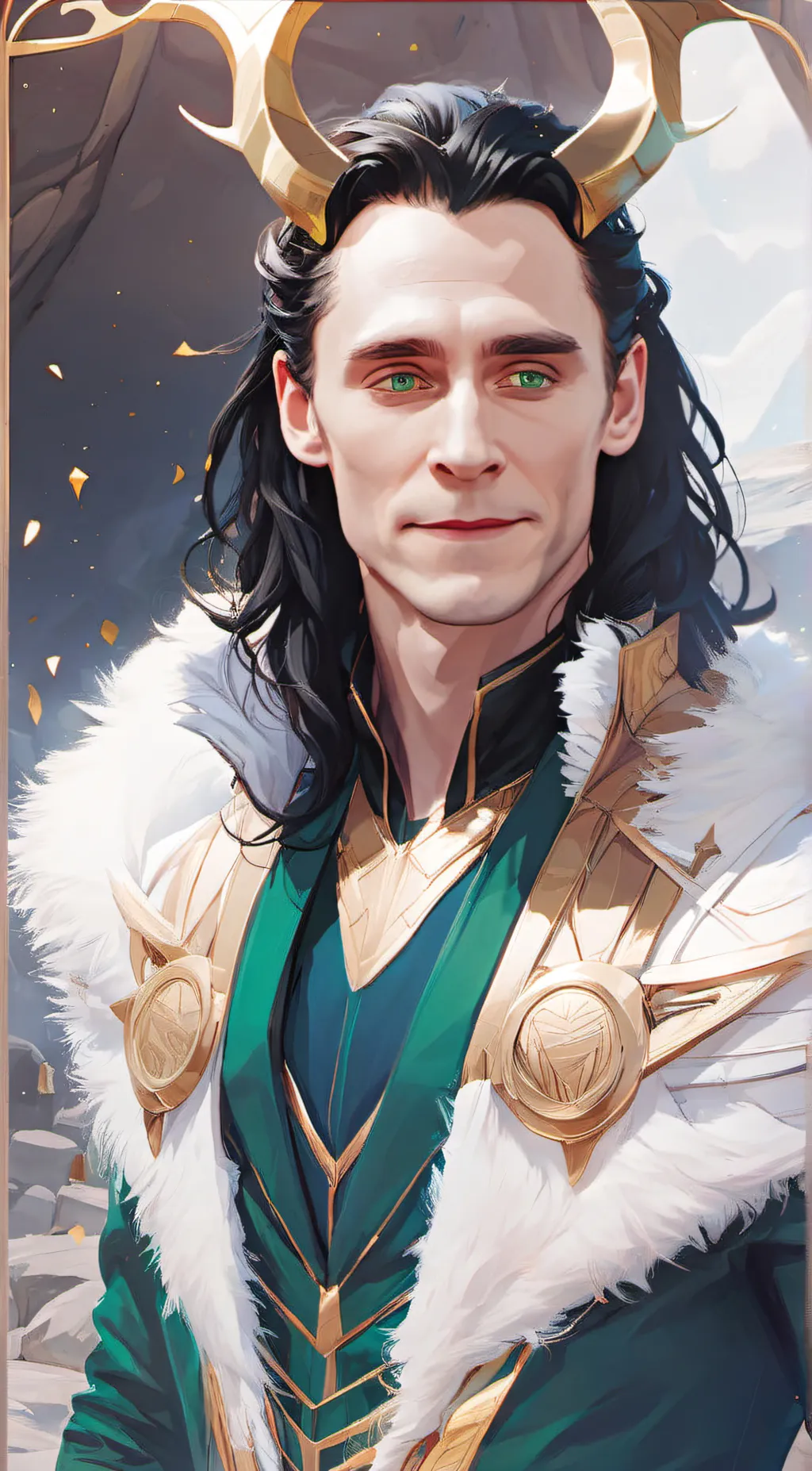 ai character: Loki background
