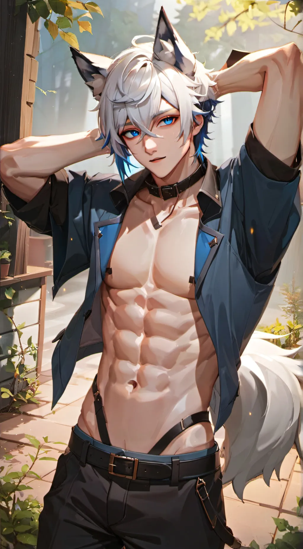 ai character: kaden  background